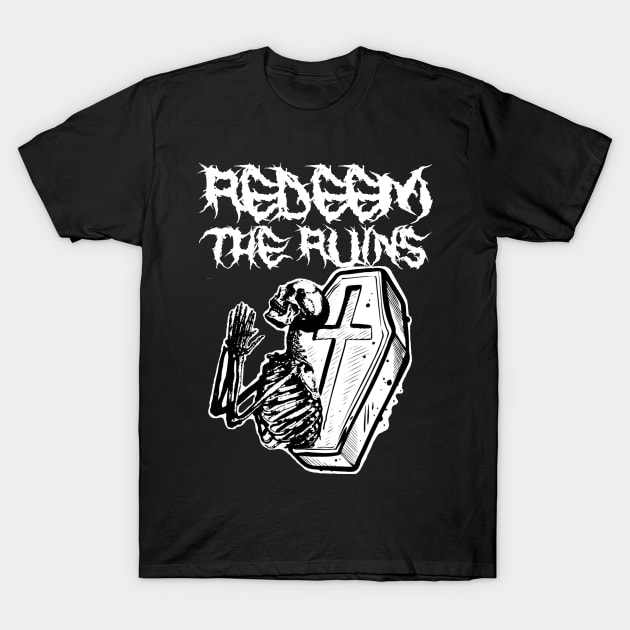 Redeem The Ruins Coffin T-Shirt by REDEEM the RUINS